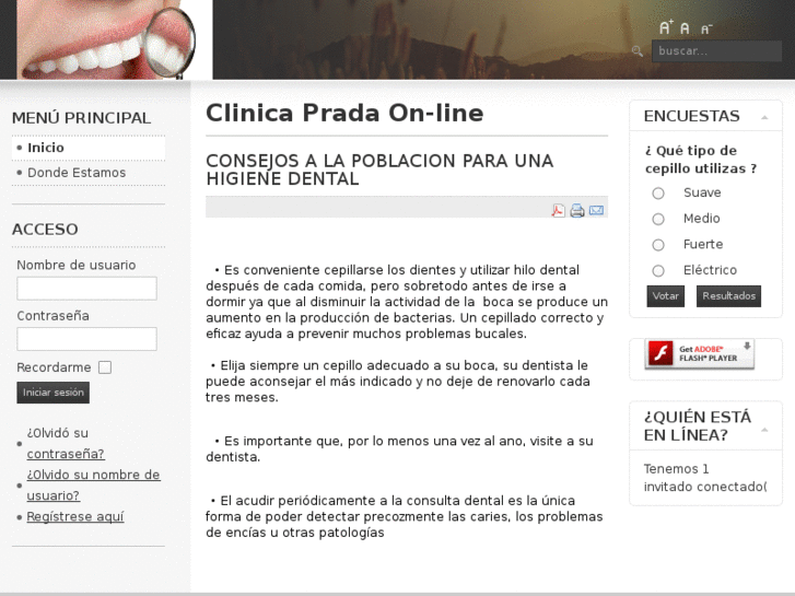 www.clinicaprada.es