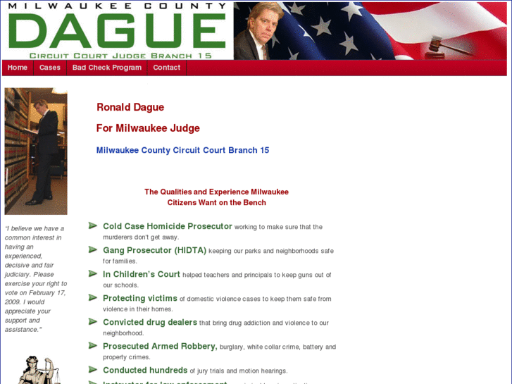 www.dagueforjudge.com