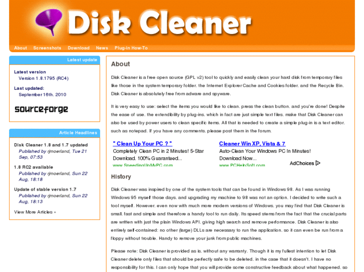 www.diskcleaner.nl