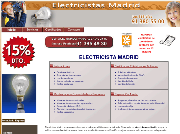 www.electricistasmadrid.eu