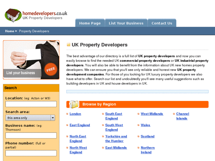www.homedevelopers.co.uk