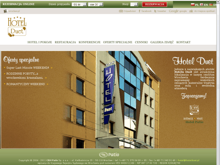 www.hotelduet.pl