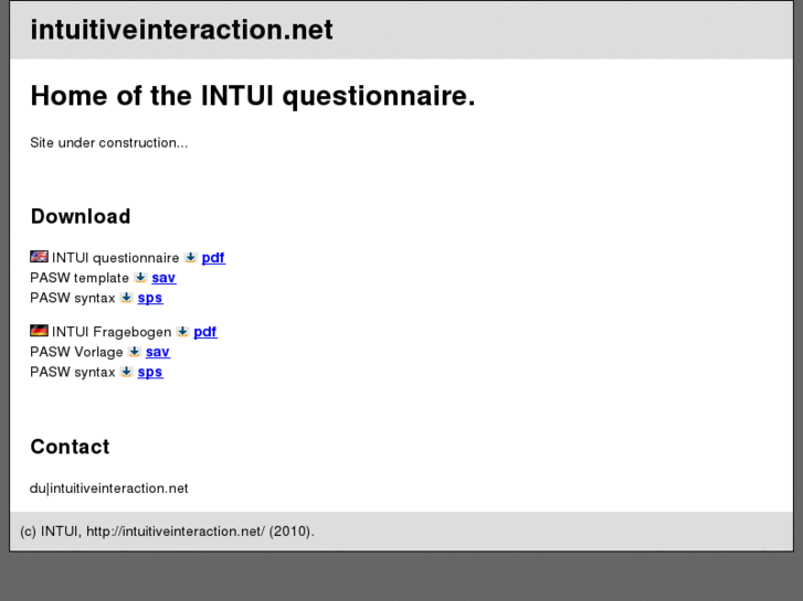 www.intuitiveinteraction.net