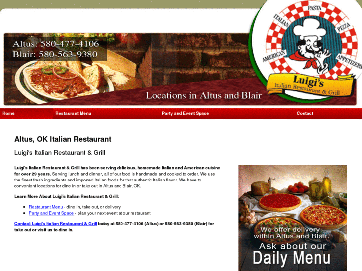 www.luigisitalianok.com