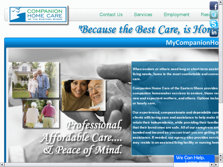 www.mycompanionhomecare.com