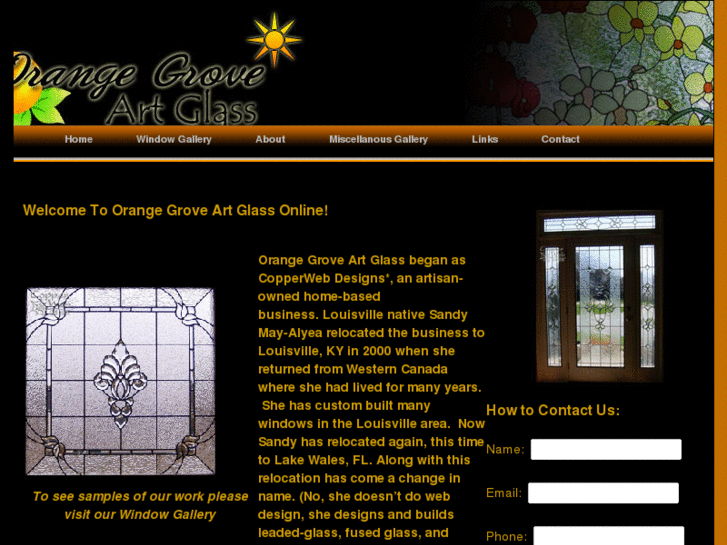 www.orangegroveartglass.com