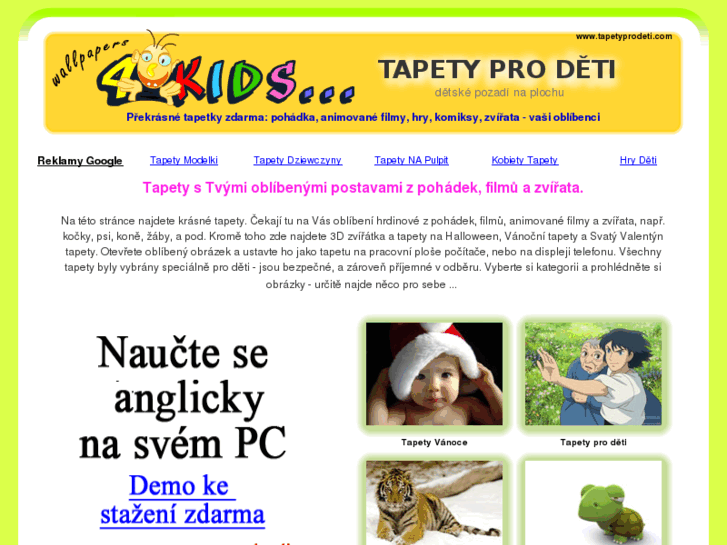 www.tapetyprodeti.com