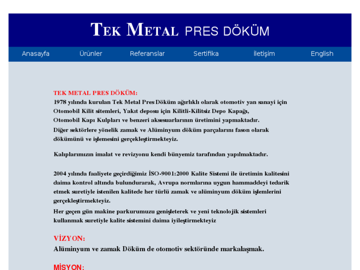 www.tekmetal.org