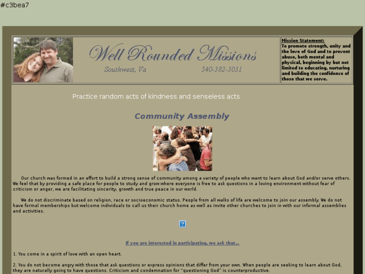 www.wellroundedmissions.com