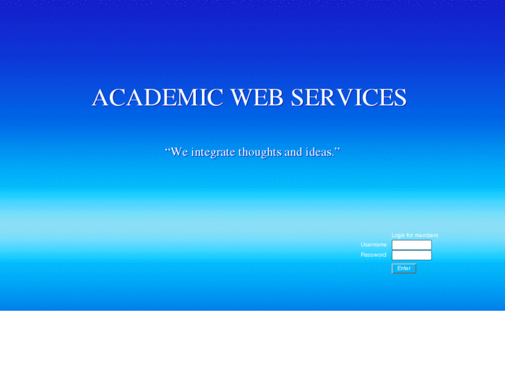 www.academicwebservices.net