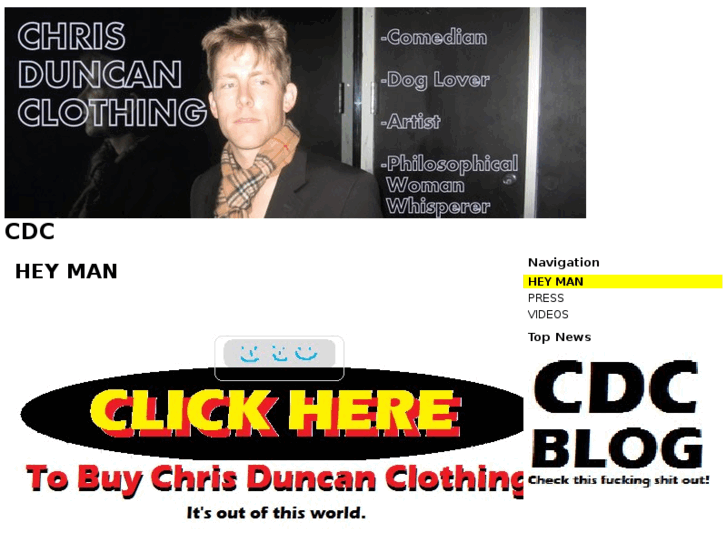 www.chrisduncanclothing.com