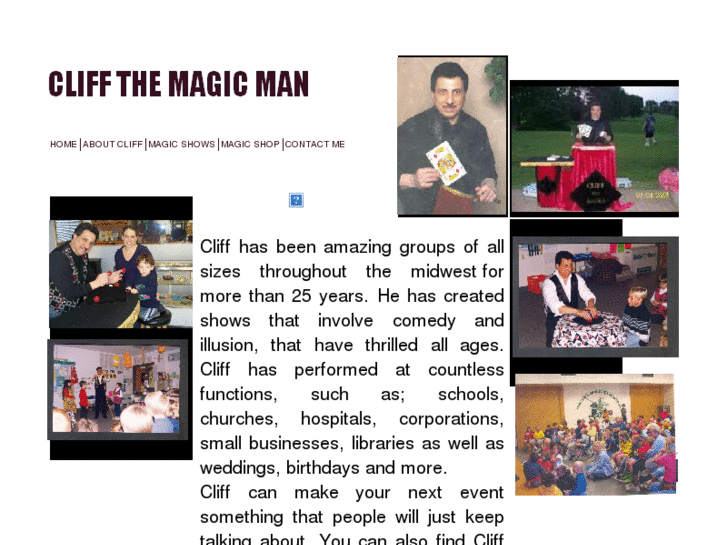 www.cliffthemagicman.com