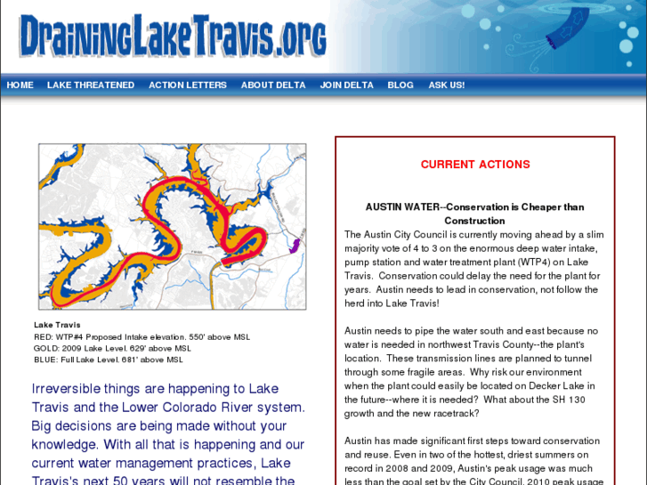 www.draininglaketravis.org