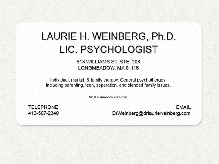 www.drlaurieweinberg.com