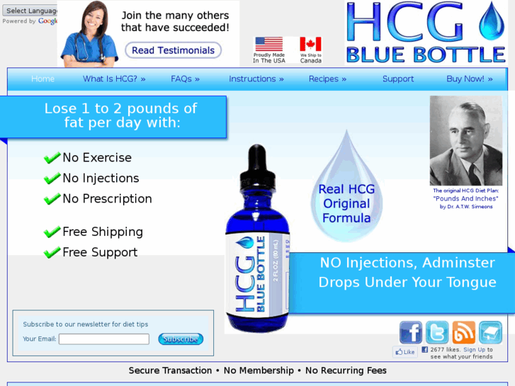 www.hcgbluebottle.com