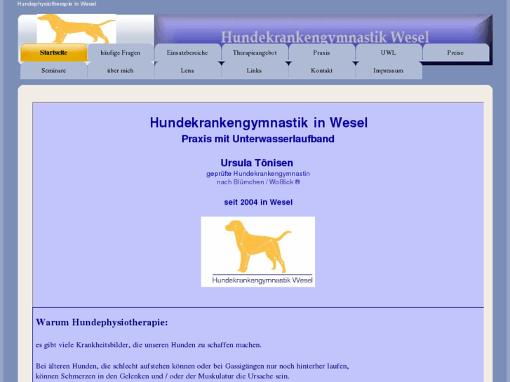 www.hundekrankengymnastik-wesel.de