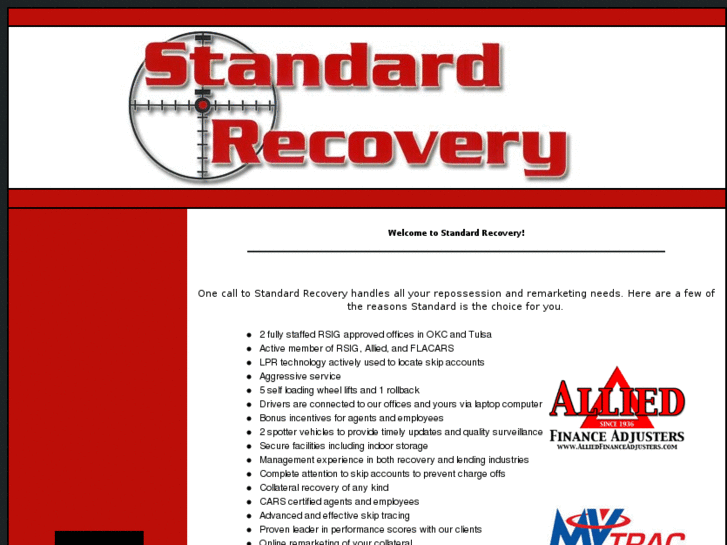 www.standardrecovery.net