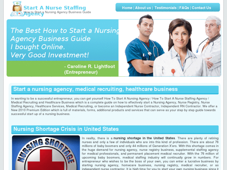 www.startanursestaffingagency.com