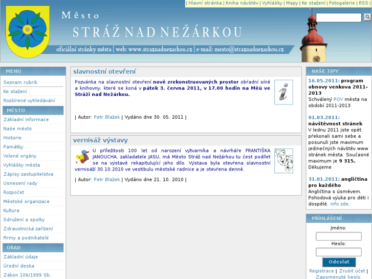 www.straznadnezarkou.cz