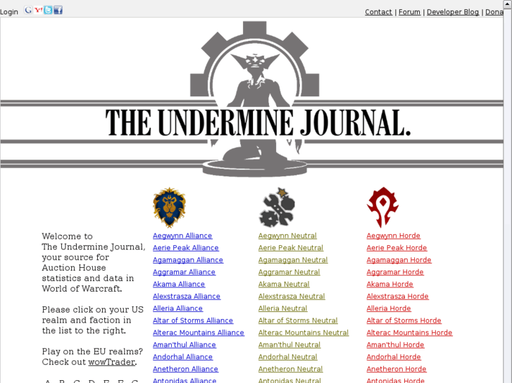 www.theunderminejournal.com