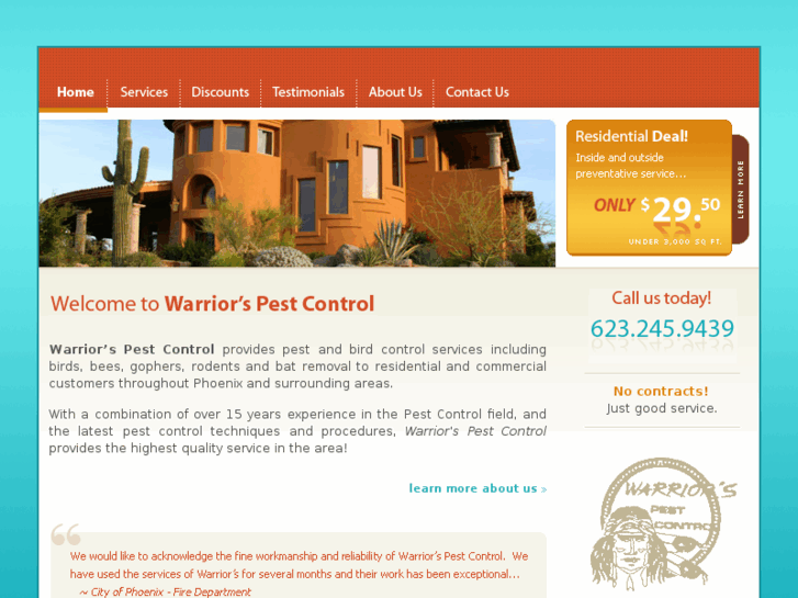 www.warriorspestcontrol.com