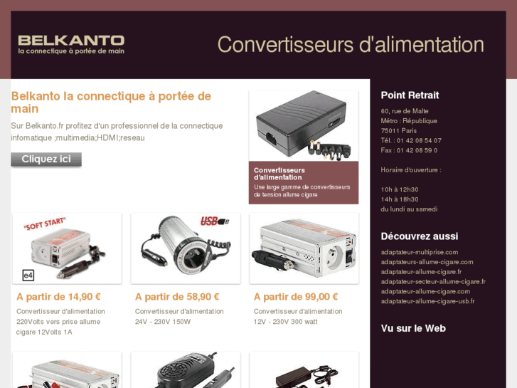 www.adaptateur-secteur-allume-cigare.fr