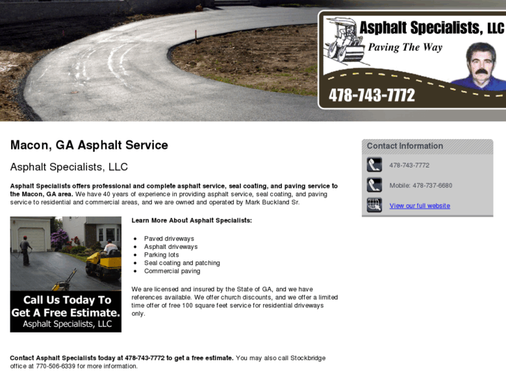 www.asphaltspecialistsllc.com