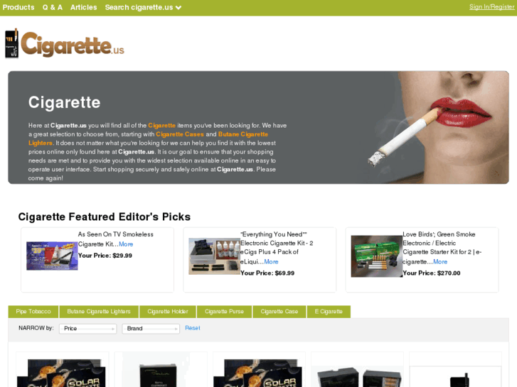 www.cigarette.us