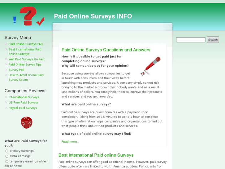 www.getpaid-for-onlinesurveys.info