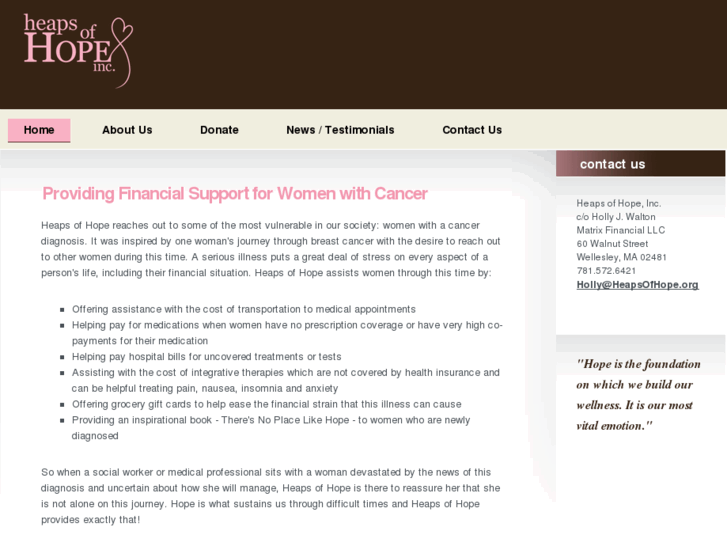 www.heapsofhope.org