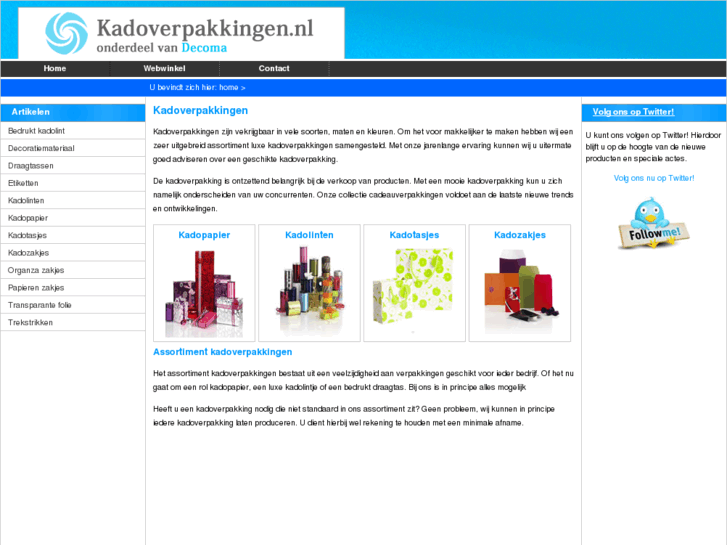 www.kadoverpakkingen.nl