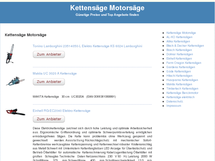 www.kettensaege-motorsaege.de