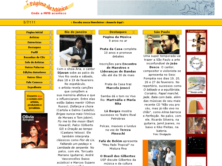 www.paginadamusica.com.br