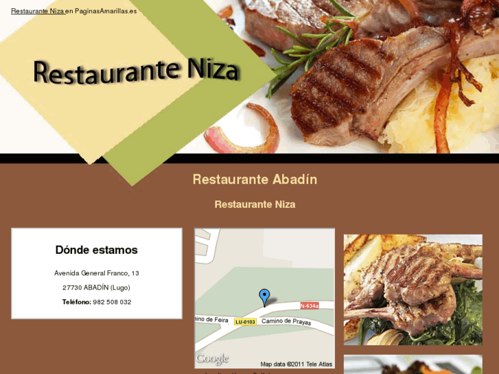 www.restauranteniza.net