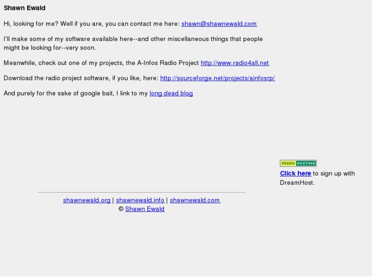 www.shawnewald.net