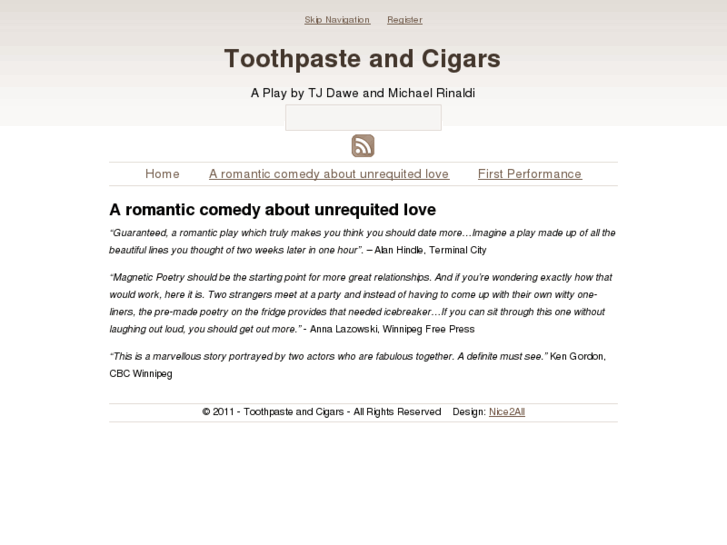 www.toothpasteandcigars.com