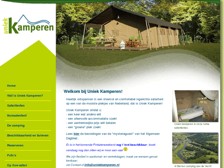 www.uniekkamperen.com