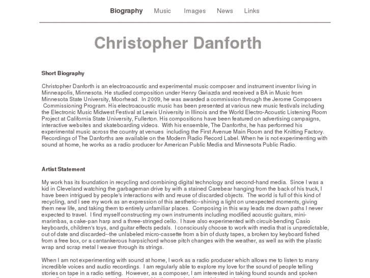 www.christopherdanforth.com