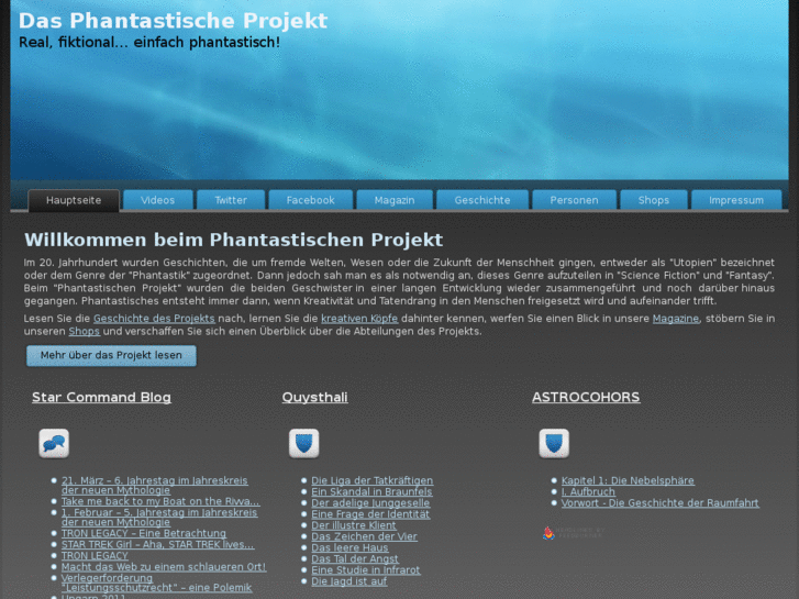 www.dasphantastischeprojekt.de