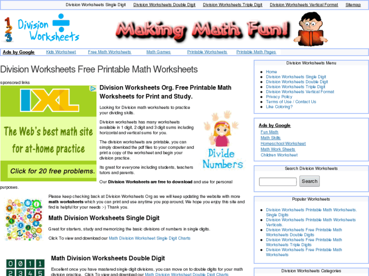www.divisionworksheets.org