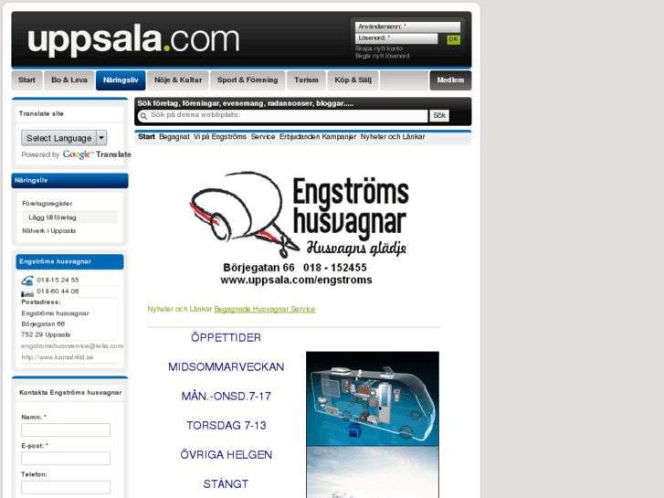 www.engstromshusvagnar.com