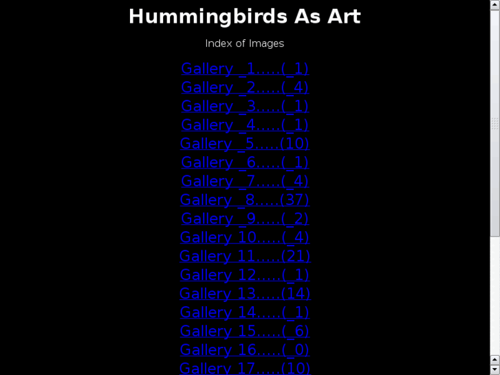 www.hummingbirdsasart.com