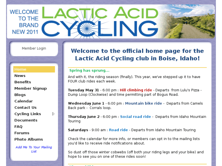 www.lacticacidcycling.org