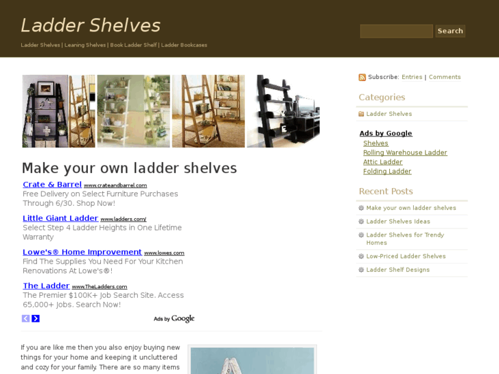 www.laddershelves.org