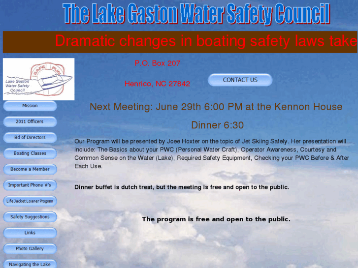 www.lakegastonwatersafetycouncil.com