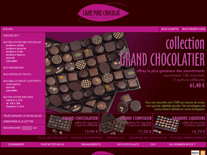 www.lignepure-chocolat.com