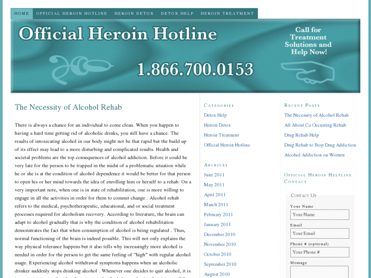 www.officialheroinhotline.com