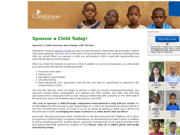 www.sponsorchild.org