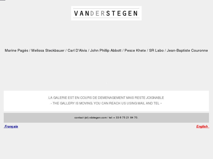 www.vanderstegen.com