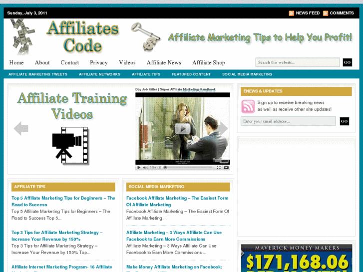 www.affiliatescode.com